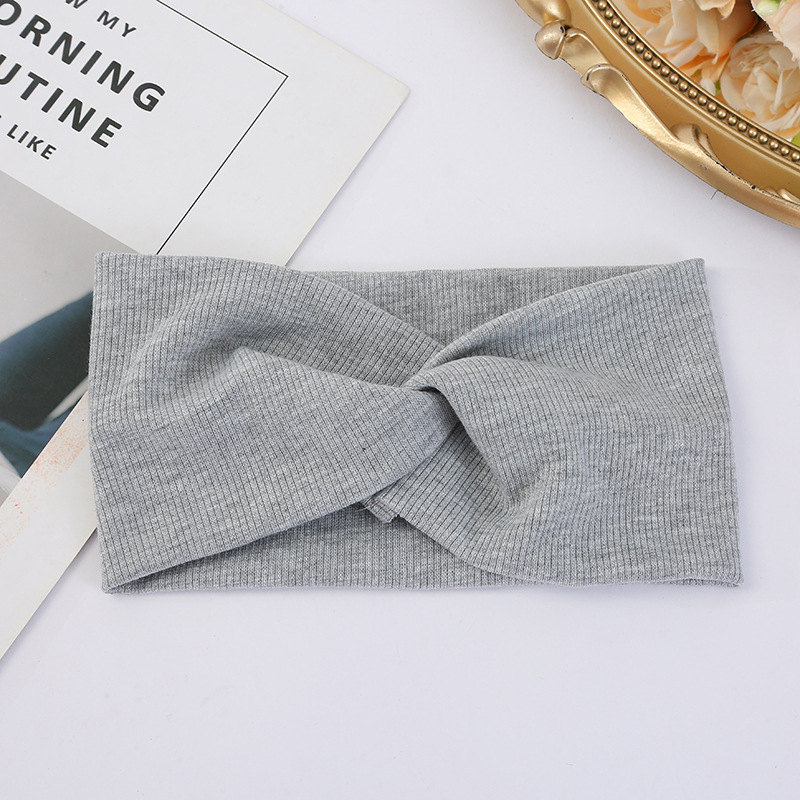 Herbst und Winter Fashion Cross Stirnband Einfaches gestricktes Haarband für Frauen Fabrik Großhandel